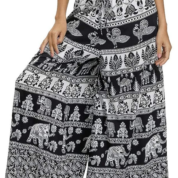 Bohemian Palazzo Pants - Picture 2 of 9